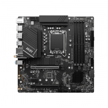 Материнская плата LGA1700 MSI PRO B760M-A WIFI DDR4