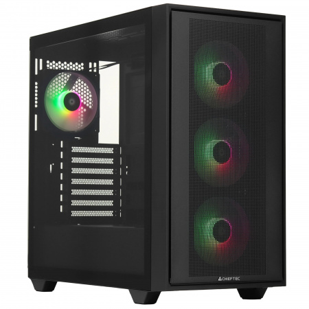 Корпус CHIEFTEC HUNTER 3 [GS-03B-OP] черный