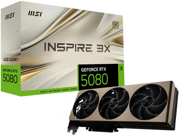 RTX5080 16Gb MSI INSPIRE 3X OC - 1