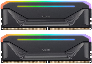 Модуль памяти DDR5 32GB (16GBx2) 6000MHz APACER AH5U32G60C622NBAA-2 RGB