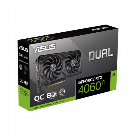 Видеокарта RTX4060Ti 8Gb Asus DUAL-RTX4060TI-O8G-EVO