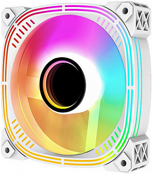 Вентилятор ALSEYE ARGB White / Luna-120-W-R PULL (реверс)