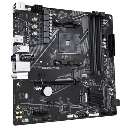 Материнская плата AM4 Gigabyte B550M-K WIFI6E