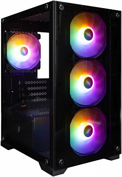 Корпус 1STPLAYER FIREBASE X2-M / X2-M-BK-4F1