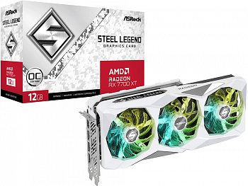 Видеокарта RX7700XT 12Gb ASRock Steel Legend 12GB OC RX7700XT SL 12GO НК