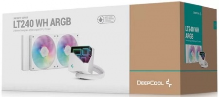 Водяного охлаждения DEEPCOOL LT240 WH ARGB