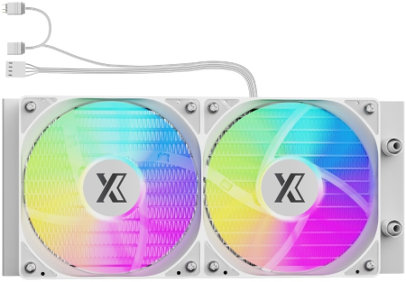 Водяное охлаждение 240 XASTRA LP240 ARGB WH LP240-WHAFXX-GL