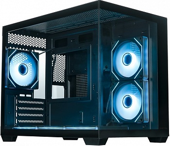 Корпус XASTRA QW500M 6ARGB-C10-UC Black / QW500M-6FM12A-C10-UC