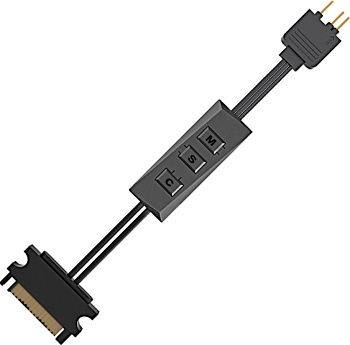 Контроллер ARGB ID-COOLING RC-ARGB 5V, 3 pin