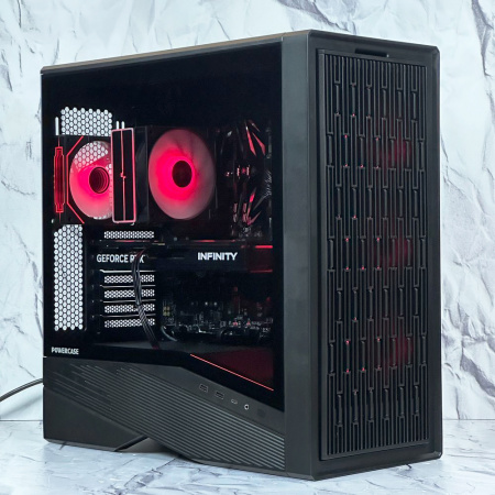 Игровой компьютер Ryzen 7 5700X / RTX5060Ti 16Gb / DDR4 32GB / B550 / SSD M.2 1TB / 650W / Powercase