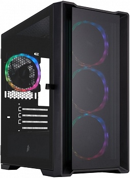 Корпус 1STPLAYER TRILOBITE T4-G GLASS ARGB Black T4-G-BK-4FS7