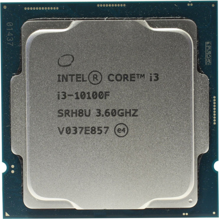 Процессор 1200 Intel Core i3 10100F 3.6Ghz OEM НК