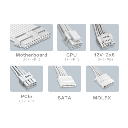 Блок питания 750W PHANTEKS PH-P750B_WT01 Bronze White