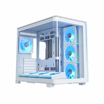 Корпус XASTRA QR600 7ARGB C10-UC White / QR600-7FM12A-C10-UC-L-WH