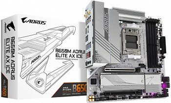 Материнская плата AM5 Gigabyte B650M AORUS ELITE AX ICE