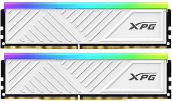 Модуль памяти DDR4 16GB (2x8Gb) 3200Mhz ADATA AX4U32008G16A-DTWHD35G Spectrix D35 RGB White BS