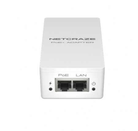 Гигабитный адаптер питания PoE+ мощностью 30 Вт Netcraze PoE+ Adapter (NPA-150)
