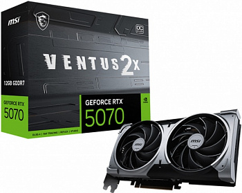 Видеокарта RTX5070 12Gb MSI VENTUS 2X OC