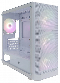 Корпус 1STPLAYER FD5-M ARGB White ARGB / FD5-M-WH-4F2-W