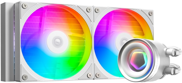 ID-COOLING FX240 Infinity ARGB WHITE (1)