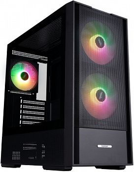 Корпус 1STPLAYER AU7 ARGB Black / AU7-BK-2FA7-14-2FA7R-1FA7