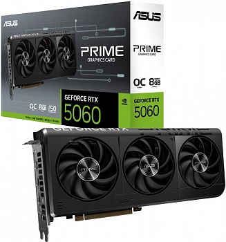 Видеокарта RTX5060 8Gb ASUS PRIME-RTX5060-O8G