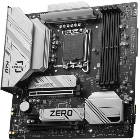 Материнская плата LGA1700 MSI B760M PROJECT ZERO