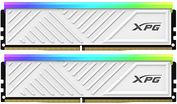 Модуль памяти DDR4 16GB (2x8Gb) 3200Mhz ADATA AX4U32008G16A-DTWHD35G Spectrix D35 RGB White