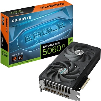 Видеокарта RTX5060Ti 8Gb Gigabyte EAGLE OC GV-N506TEAGLE OC-8GD НК