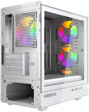 Корпус Powercase Mistral Micro C4W ARGB / CMMCW-A4