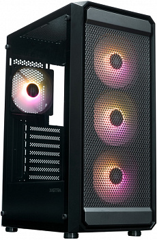 Корпус XASTRA A403 4ARGB Black / A403-4FC12A