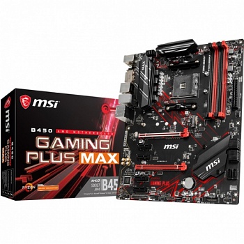 Материнская плата AM4 MSI B450 GAMING PLUS MAX