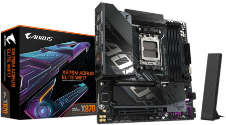 Материнская плата AM5 GIGABYTE X870M AORUS ELITE WIFI7