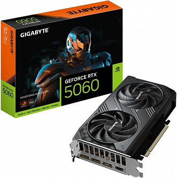 Видеокарта RTX5060 8Gb Gigabyte GV-N5060WF2MAX OC-8GD