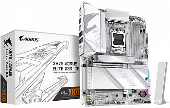 Материнская плата AM5 GIGABYTE X870 AORUS ELITE X ICE (AORUS ELITE X3D ICE)