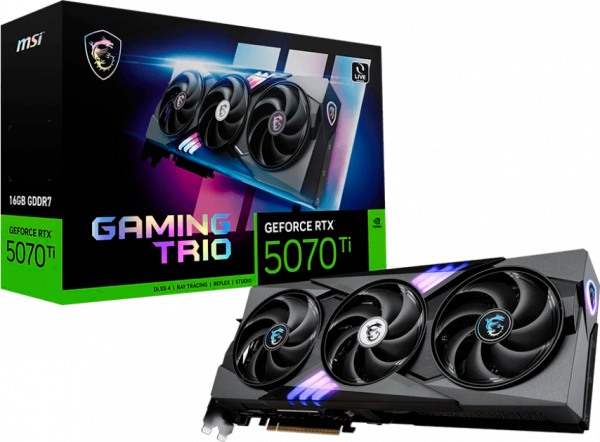 RTX5070Ti 16Gb MSI GAMING TRIO